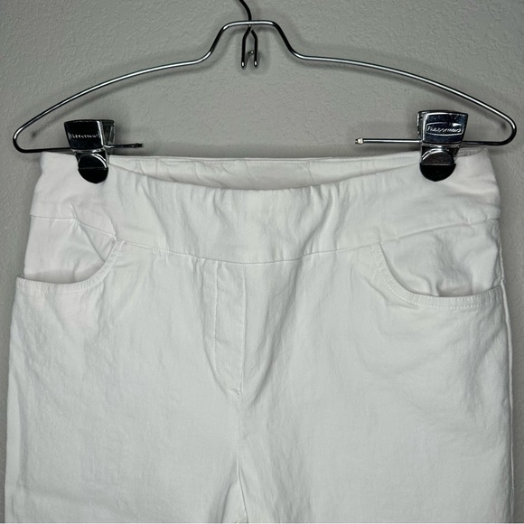 Tribal Women's White Croppped Pants Size 10 - Picture 6 of 14